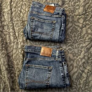 Like New Hollister Men's Blue Jeans Lot